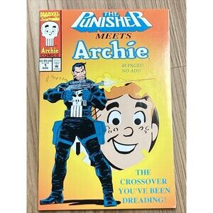 The Punisher Meets Archie No. 1 Die-Cut Cover Variant (Marvel 1994) Comic Book